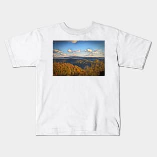 The Autumn Rolling Hills Of West Virginia Kids T-Shirt